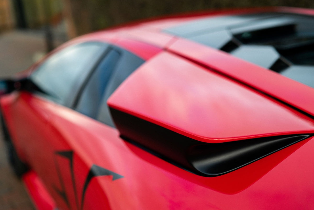 Ensemble de prises d'air arrière en fibre de carbone « SV / Superveloce » de DMC pour Lamborghini Murcielago Coupé et Roadster d'origine - KDMPARTS EUROPE TUNING STORE