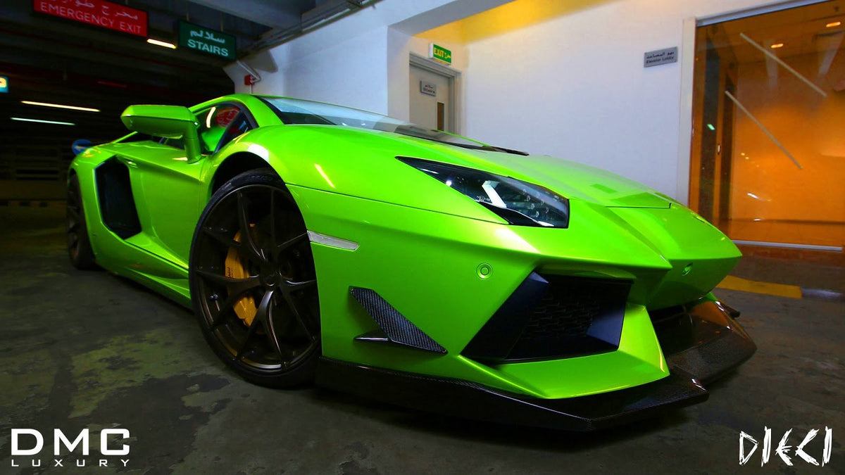 Ensemble de séparateurs Canards de pare chocs avant F1 DMC pour Lamborghini Aventador Coupé et Roadster - KDMPARTS EUROPE TUNING STORE