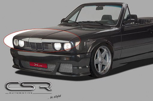 Extension de capot hood pour BMW E30 Série 3 - KDMPARTS EUROPE TUNING STORE