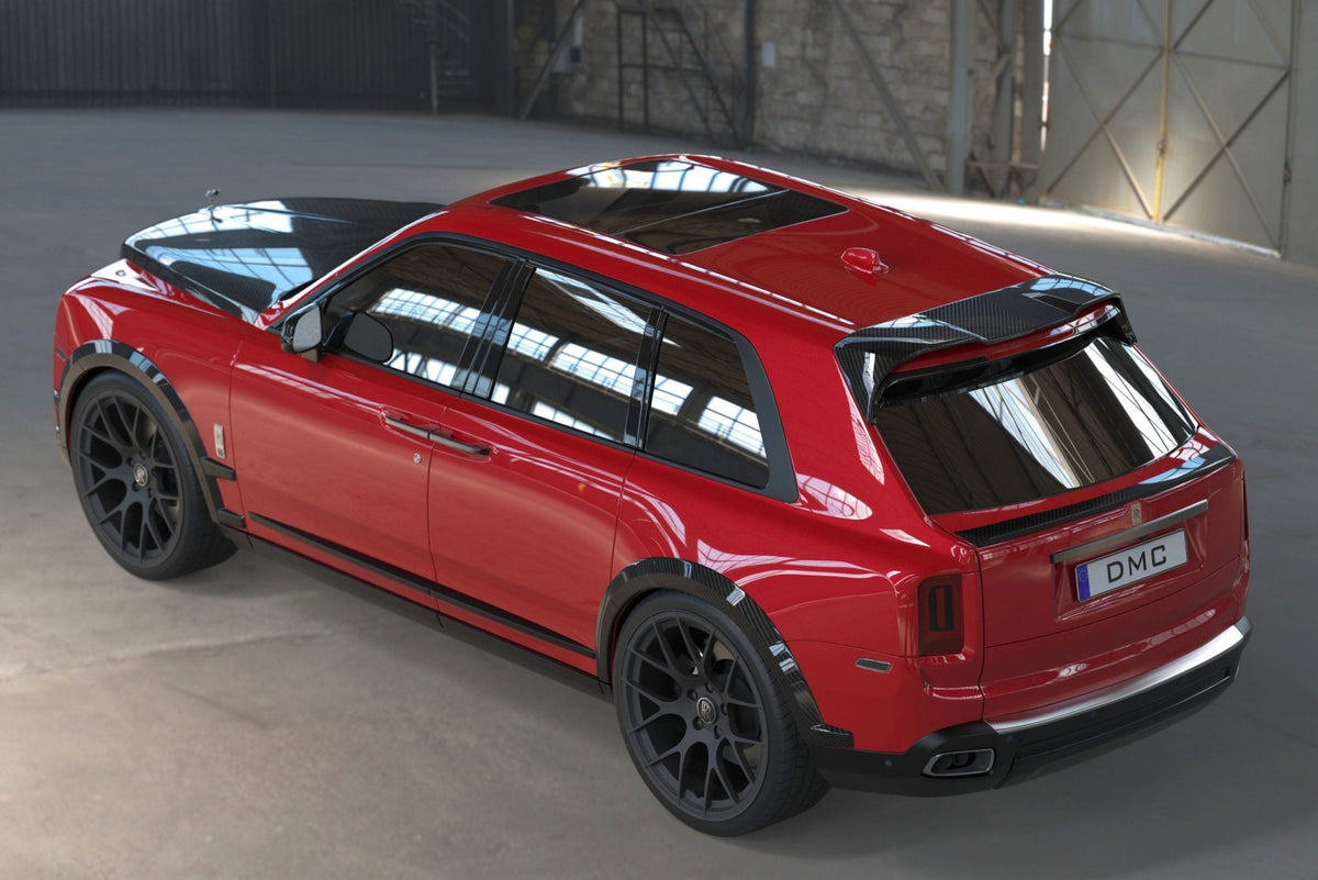 Extensions d'ailes avant et arrière en ABS en plastique de DMC pour Rolls Royce Cullinan Black Badge (compatible avec les extensions d'ailes d'origine) - KDMPARTS EUROPE TUNING STORE