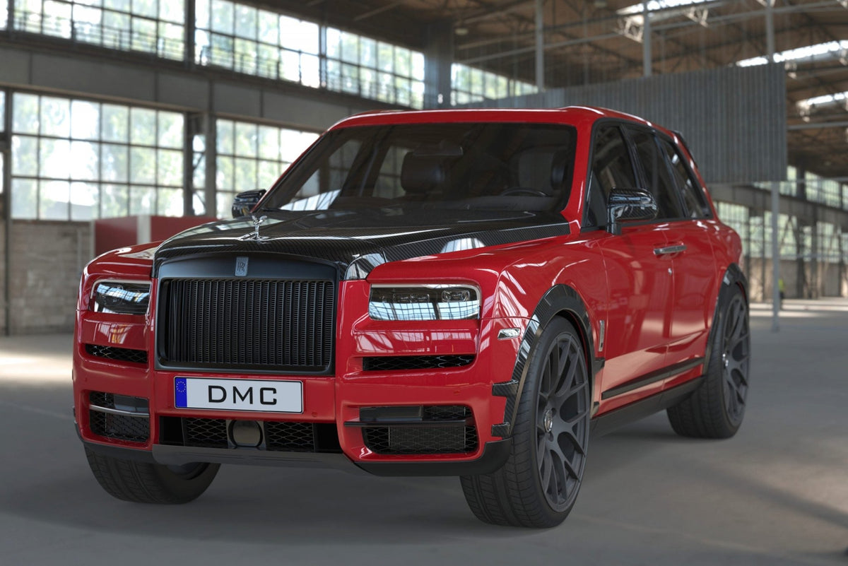 Extensions d'ailes avant et arrière en ABS en plastique de DMC pour Rolls Royce Cullinan Black Badge (compatible avec les extensions d'ailes d'origine) - KDMPARTS EUROPE TUNING STORE