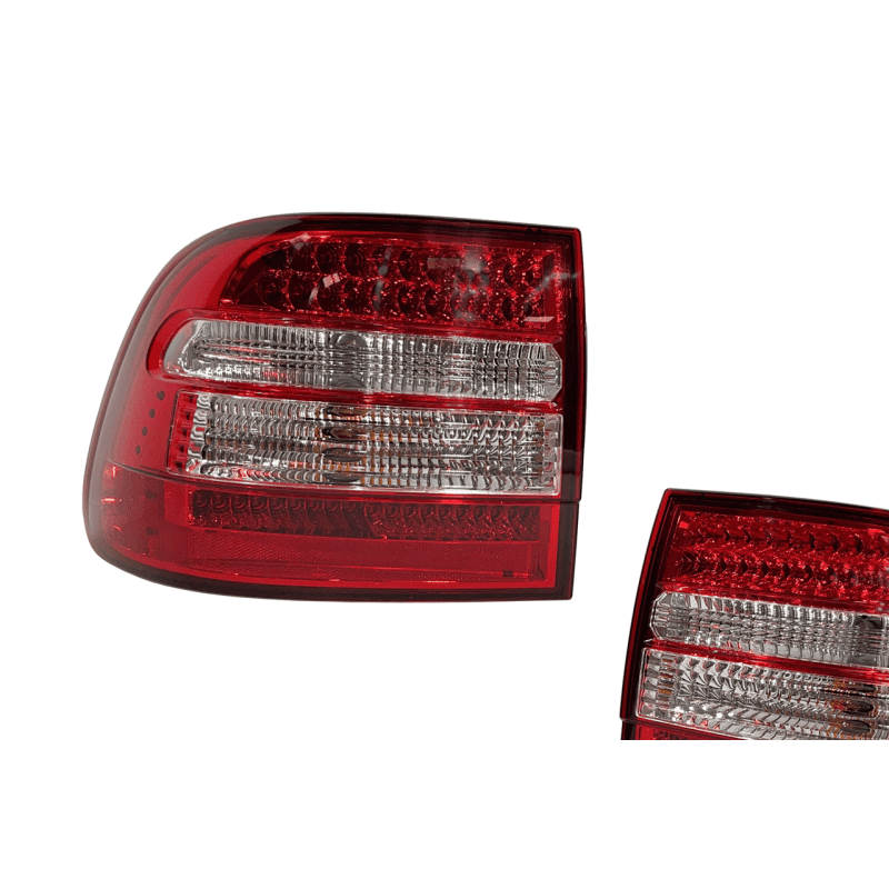 Feux Arrière pour Porche Cayenne 2003 - 2007 Led Rouge - KDMPARTS EUROPE TUNING STORE