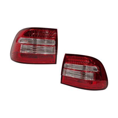 Feux Arrière pour Porche Cayenne 2003 - 2007 Led Rouge - KDMPARTS EUROPE TUNING STORE