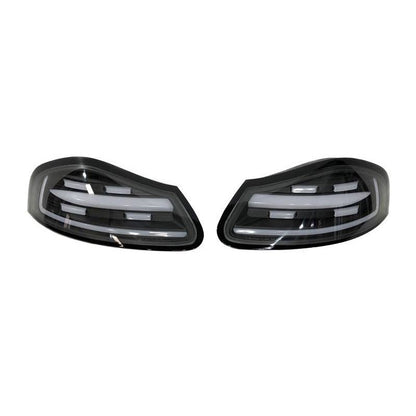 Feux Arrière pour Porsche Boxster 986 97-04 Led Black clignotants séquentiels Look 718 - KDMPARTS EUROPE TUNING STORE