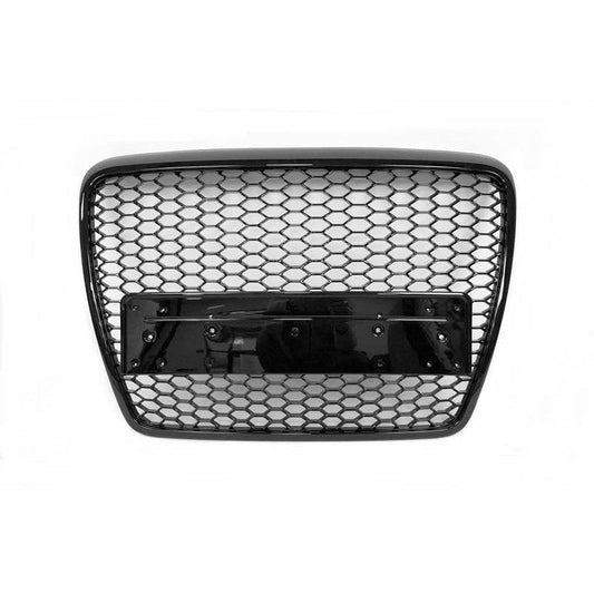 Grille de calandre avant en noire pour Audi A6 '04-08 C6 - KDMPARTS EUROPE TUNING STORE