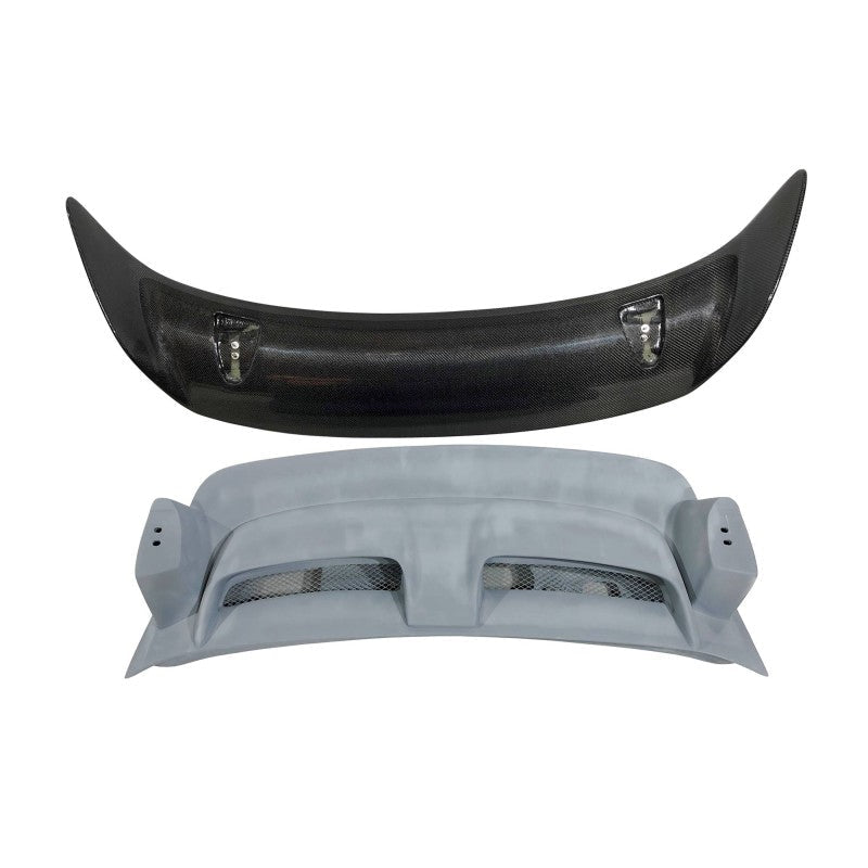 Hayon arrière avec Aileron en Carbone pour Porsche 911 / 997 2005-2008 Look GT2 - KDMPARTS EUROPE TUNING STORE