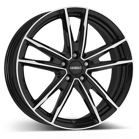 Jante Alu DEZENT KF dark 17x6.5 ET30 5x114.3/60.1 - KDMPARTS EUROPE TUNING STORE