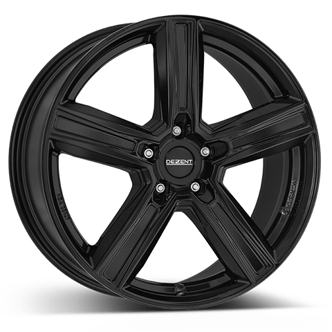Jante Alu DEZENT KG black 18x8 ET15 5 x 112/66.6 - KDMPARTS EUROPE TUNING STORE