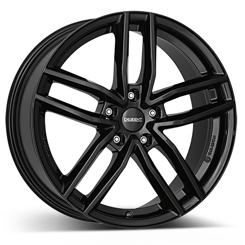 Jante Alu DEZENT TR black 17x7.5 ET27 5x112/66.6 - KDMPARTS EUROPE TUNING STORE