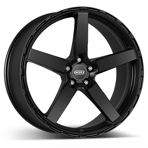 Jante Alu DOTZ MarinaBay black 19x8 ET45 5x114.3/71.6 - KDMPARTS EUROPE TUNING STORE