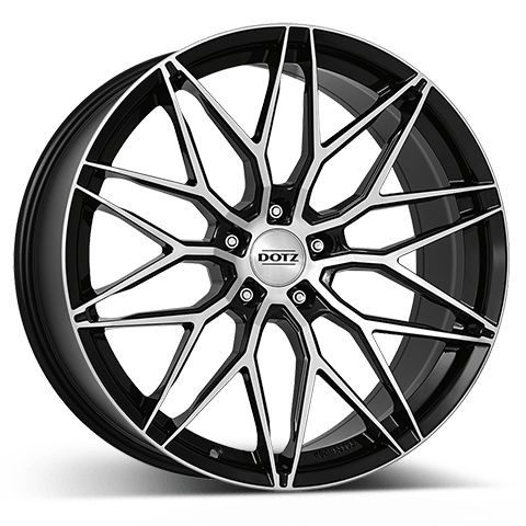Jante Alu DOTZ Suzuka dark 19x8.5 ET25 5x112/70.1 - KDMPARTS EUROPE TUNING STORE