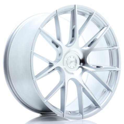 Jante Japan racing Wheels JR42 22x11 ( 5 trous - sur mesure ) ET20-46 5H BLANK Silver Machined Face - KDMPARTS EUROPE TUNING STORE