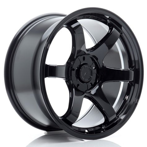 Jante Japan racing Wheels SL03 18x10,5 ( 5 trous - sur mesure ) ET15-40 5H BLANK Noire brillante - KDMPARTS EUROPE TUNING STORE