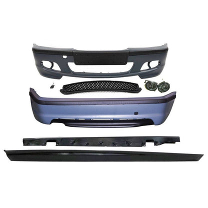 Kit Carrosserie BMW E46 2002 - 2004 4P Look M ABS en plastique - KDMPARTS EUROPE TUNING STORE