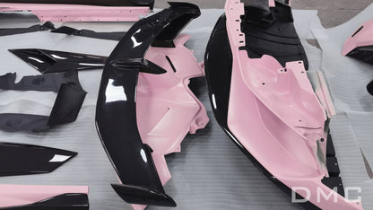 Kit carrosserie en fibre de carbone « SVJ LP770 » de DMC pour Lamborghini Aventador Coupé et Roadster d'origine - KDMPARTS EUROPE TUNING STORE