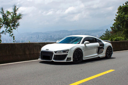 Kit carrosserie en plastique renforcé de fibres pour Audi R8 Coupé et Spyder (2006 - 2015) - KDMPARTS EUROPE TUNING STORE