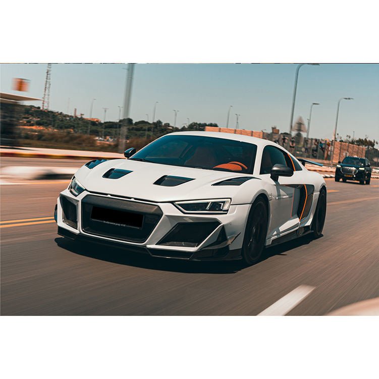 Kit carrosserie en plastique renforcé / fibre de Carbone pour Audi R8 phase 2 et 3 2017 - 2024 - KDMPARTS EUROPE TUNING STORE