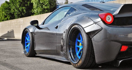 Kit carrosserie large pour Ferrari F458 Coupé Italia / Spider 2010 - 2014 - KDMPARTS EUROPE TUNING STORE