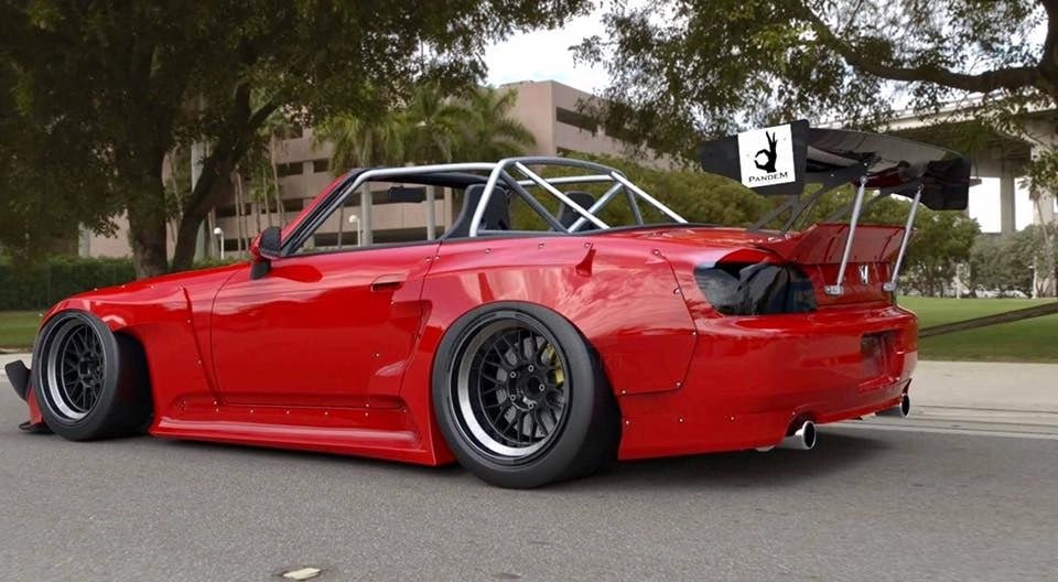 Kit carrosserie large pour Honda S2000 AP1 AP2 (2000 - 2009) - KDMPARTS EUROPE TUNING STORE