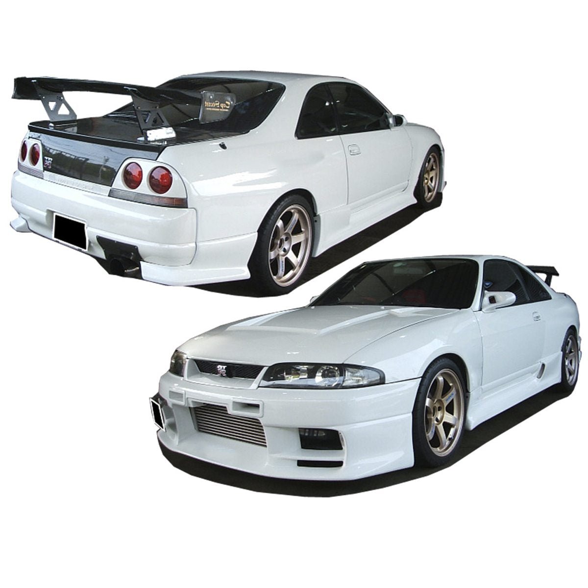 KIT CARROSSERIE NISSAN SKYLINE R33 ( 94 - 99 ) DRIFT - KDMPARTS EUROPE TUNING STORE