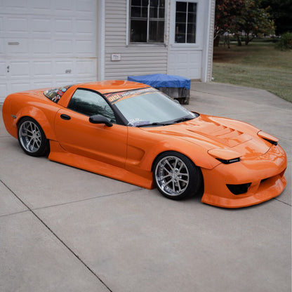 Kit carrosserie pour Chevrolet Corvette C5 1997 - 2004 en polyuréthane 5 pcs - KDMPARTS EUROPE TUNING STORE