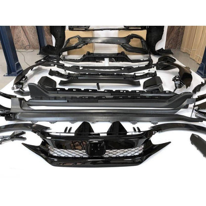 Kit Carrosserie pour Honda Civic Hatchback 2016-2021 look Type R 2020 - KDMPARTS EUROPE TUNING STORE