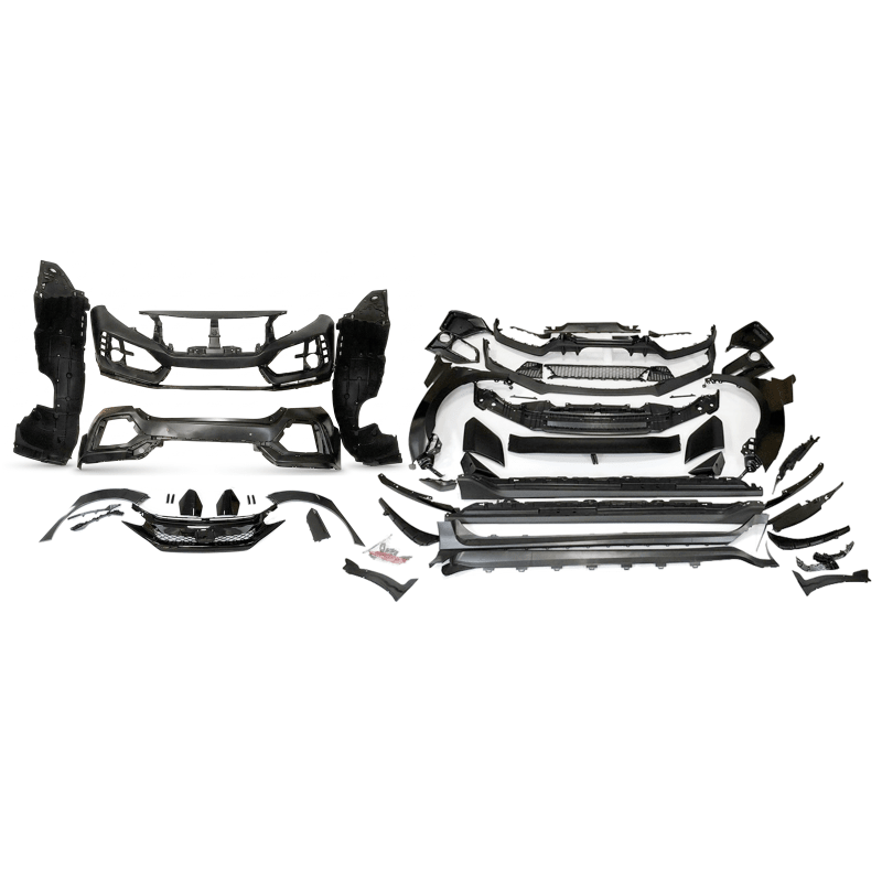 Kit Carrosserie pour Honda Civic Hatchback 2016-2021 look Type R 2020 - KDMPARTS EUROPE TUNING STORE