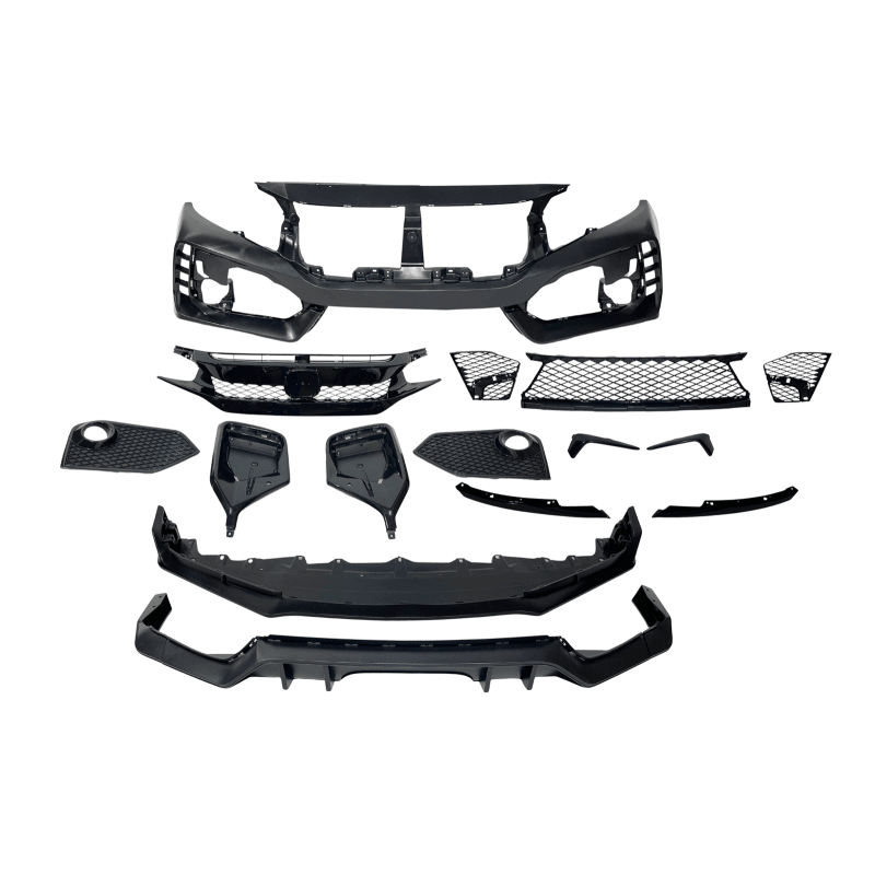 Kit Carrosserie pour Honda Civic MK10 Hatchback 2016+ look Type R - KDMPARTS EUROPE TUNING STORE