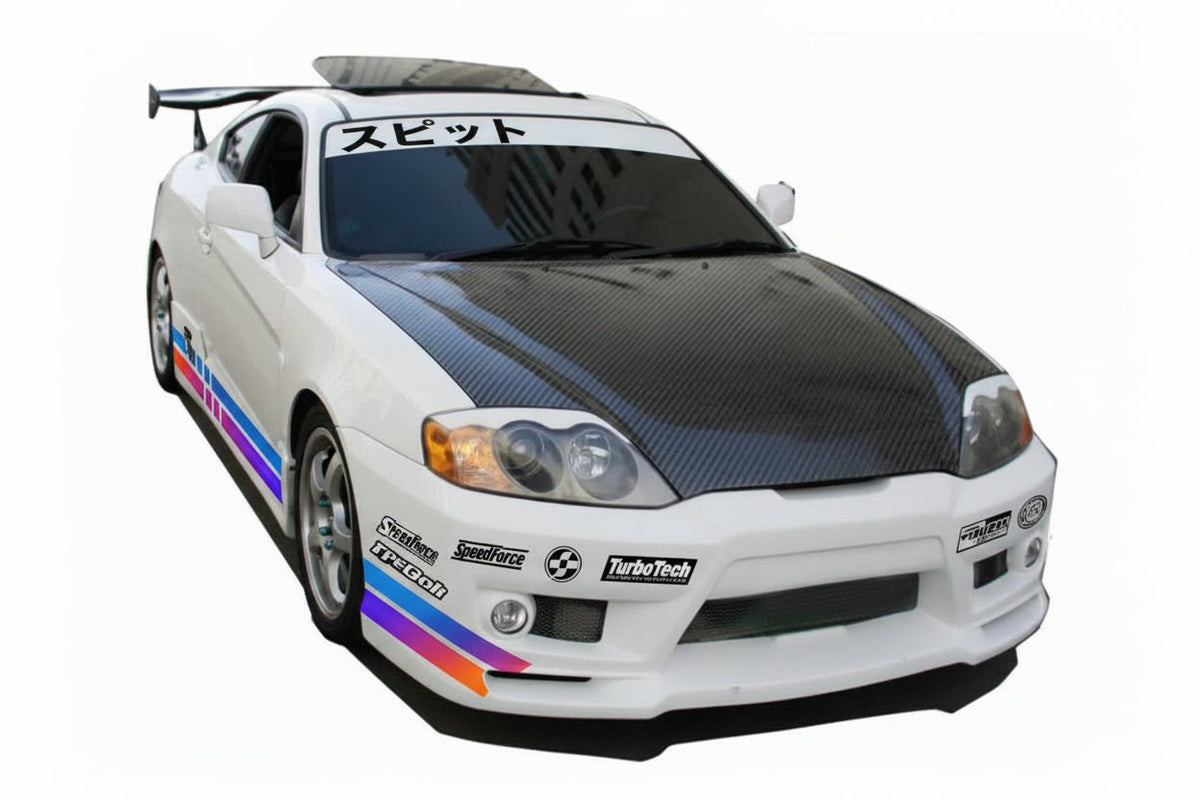 Kit carrosserie pour Hyundai coupé tuscani tiburon 02 - 06 style GT - KDMPARTS EUROPE TUNING STORE