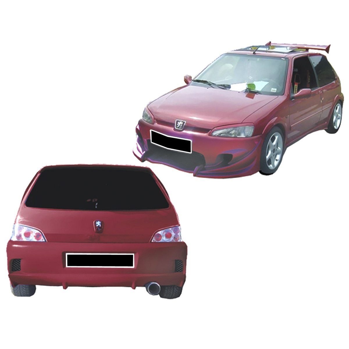 Kit carrosserie pour Peugeot 106 (96 - 05) Flash - KDMPARTS EUROPE TUNING STORE