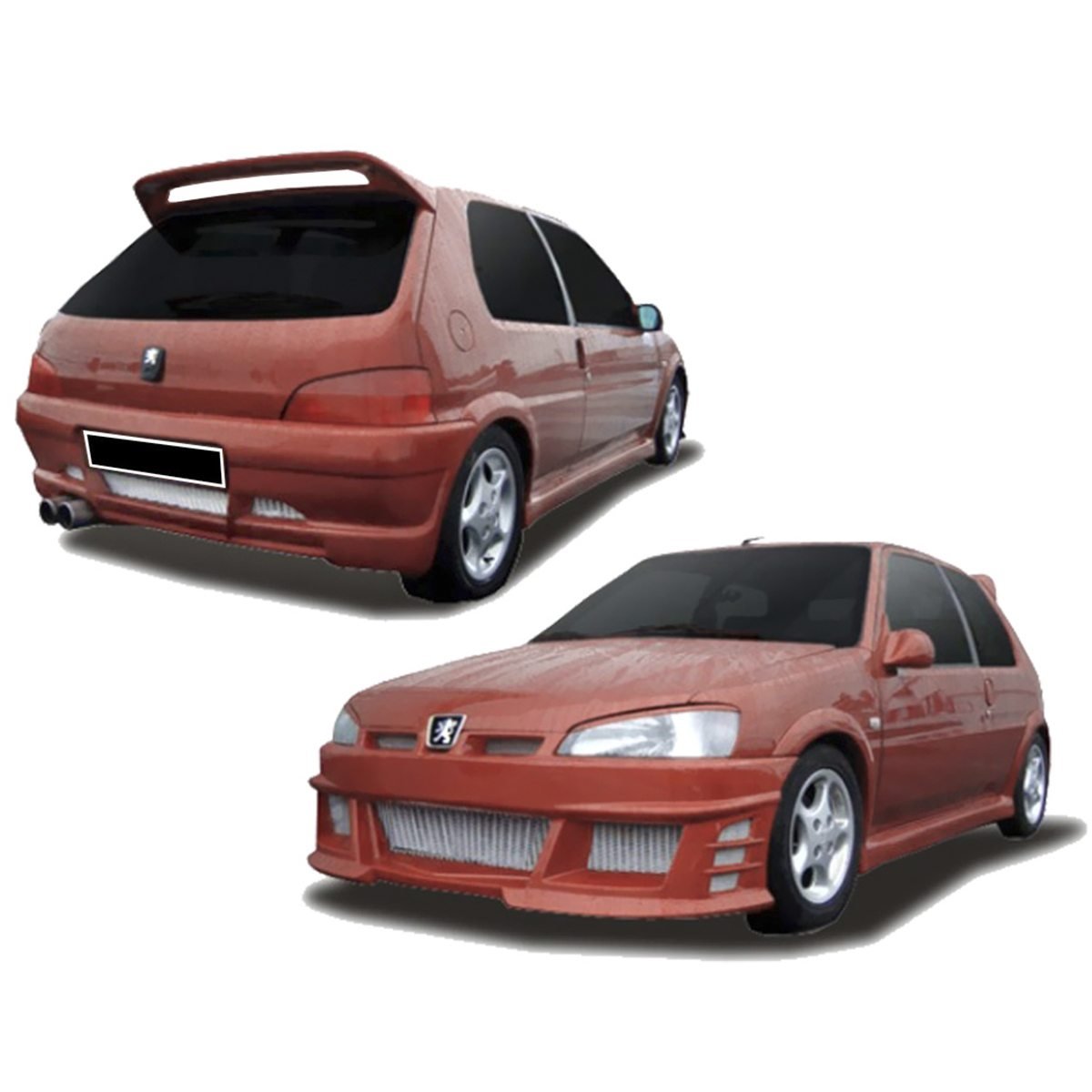 Kit carrosserie pour Peugeot 106 (96 - 05) Zicon - KDMPARTS EUROPE TUNING STORE