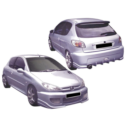 Kit carrosserie pour Peugeot 206 (98 - 08) - KDMPARTS EUROPE TUNING STORE