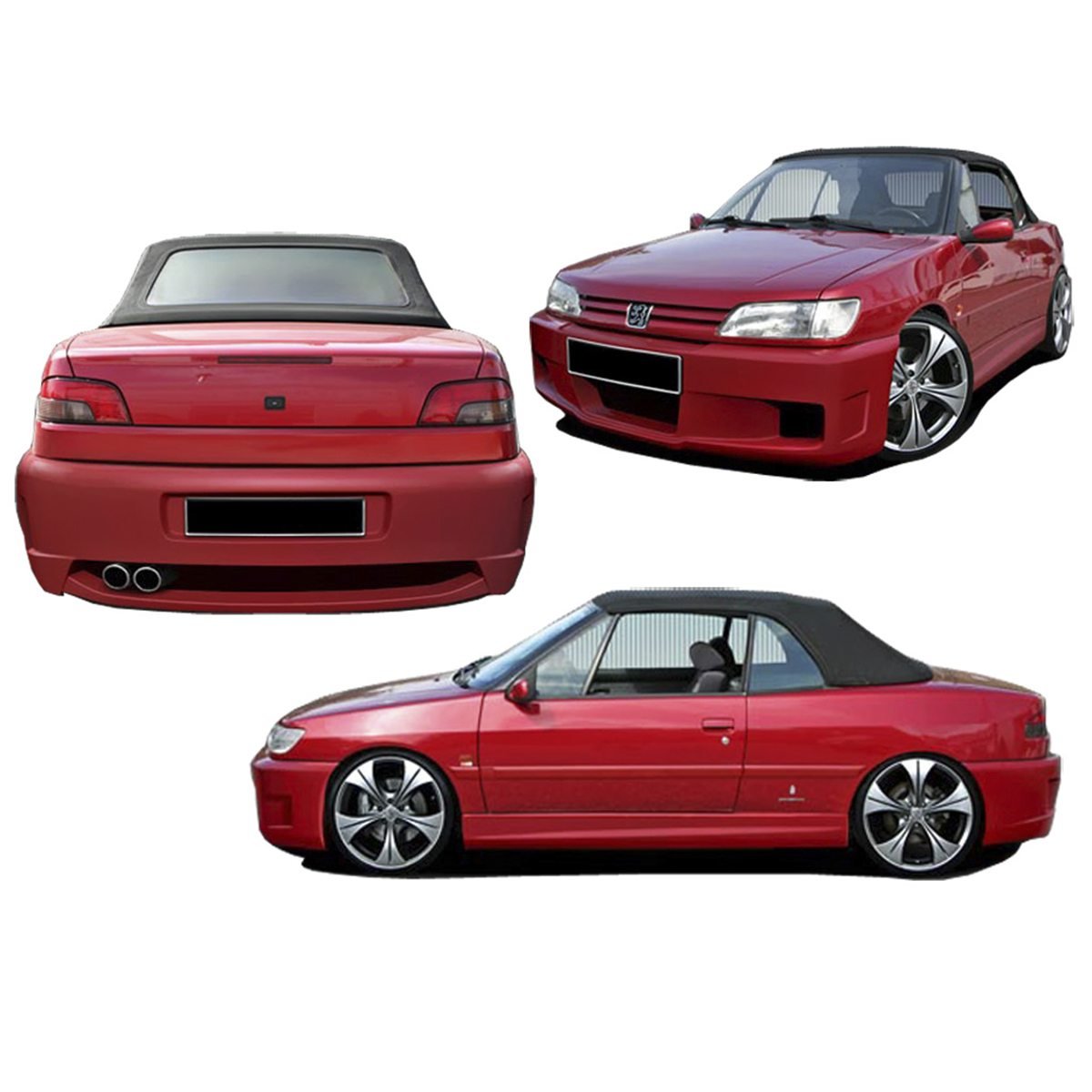 Kit carrosserie pour Peugeot 306 II CC (97 - 01) – look Sport - KDMPARTS EUROPE TUNING STORE
