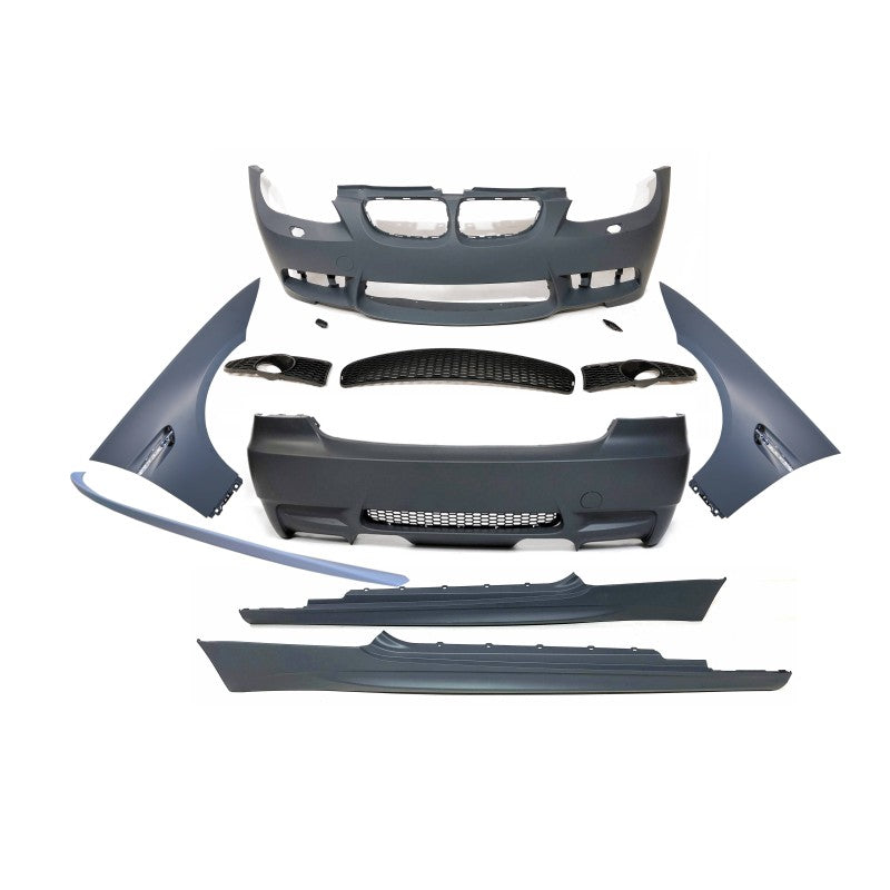 Kit carrozzeria BMW E92 06-09 M3 Look con parafanghi in plastica ABS