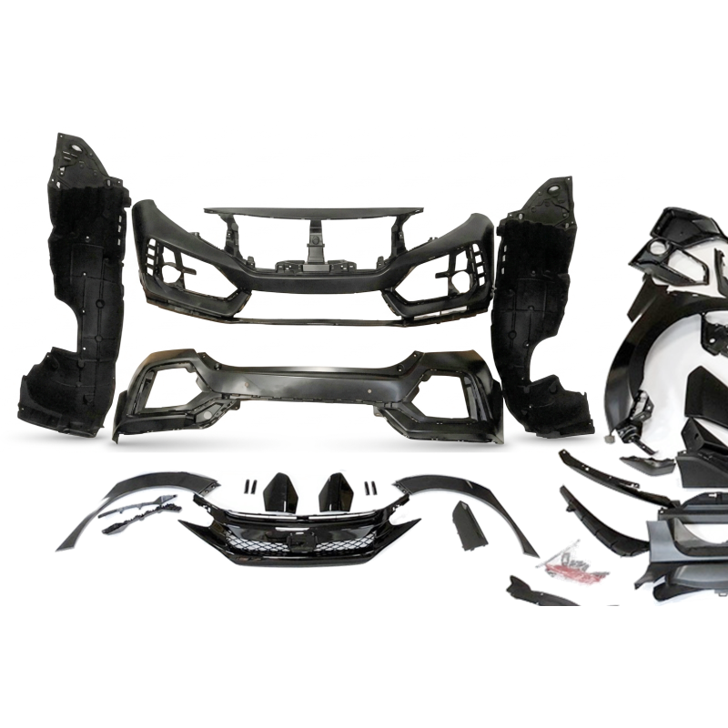 Karosseriekit für Honda Civic Hatchback 2016-2021 im Type-R-2020-Look