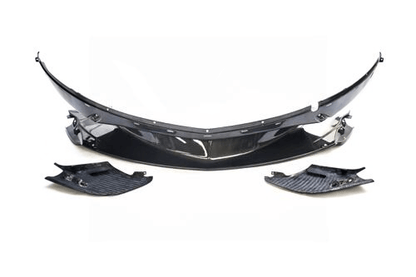 Lame de pare chocs avant centrale de style OEM McLaren 570S 2016 - 2017 en fibre de Carbone - KDMPARTS EUROPE TUNING STORE