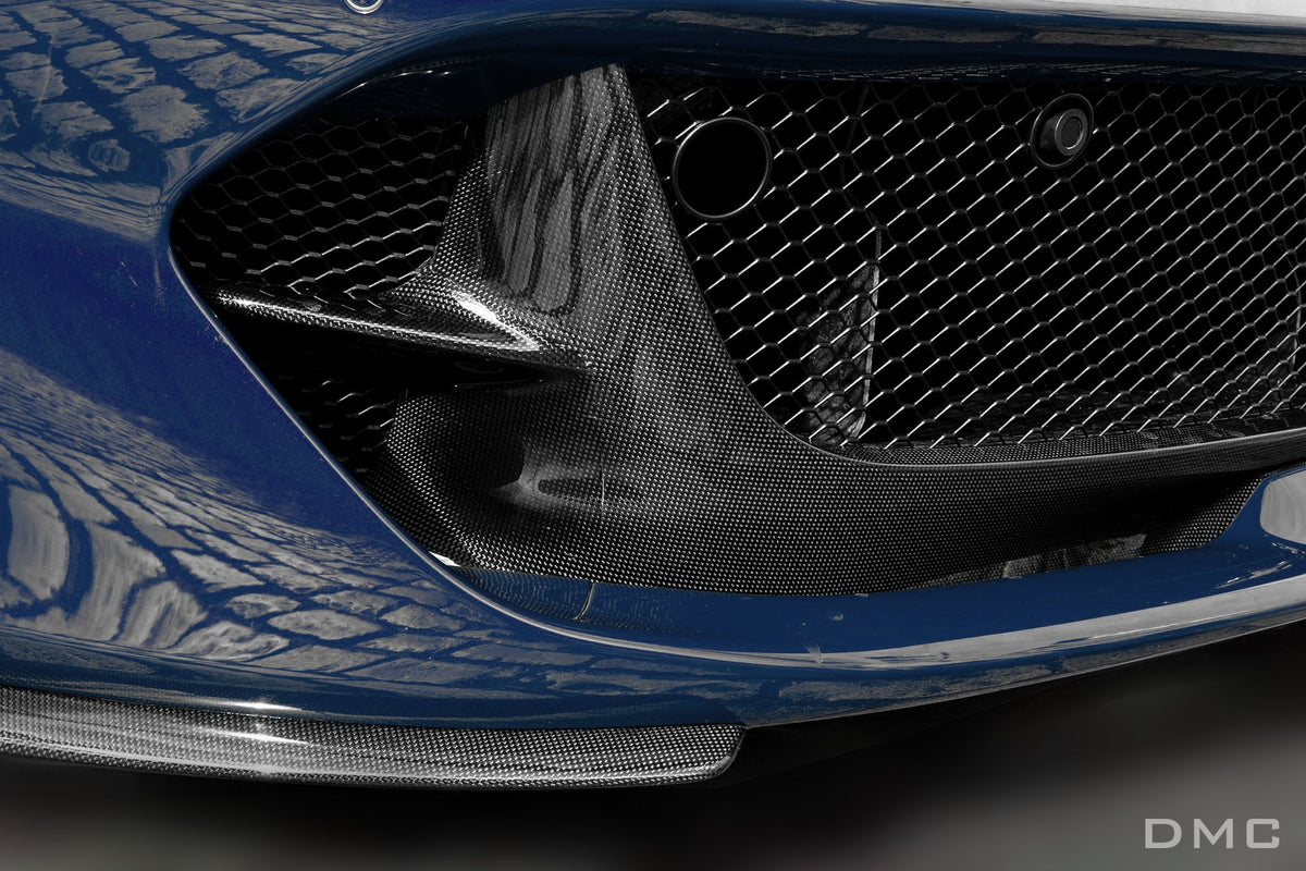 Lame de pare chocs avant en fibre de carbone de DMC pour Ferrari 812 Superfast SF et GTS - KDMPARTS EUROPE TUNING STORE