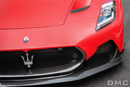 Lame de pare chocs avant en fibre de carbone de DMC pour Maserati MC20 Coupé et Spider Cielo - KDMPARTS EUROPE TUNING STORE