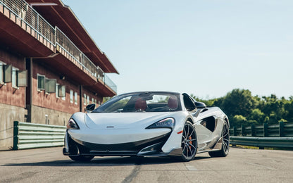 Lame de pare chocs avant et bas de caisse latéraux en fibre de carbone pour McLaren 600LT (compatibles avec 540c, 570s et 570 GT) - KDMPARTS EUROPE TUNING STORE