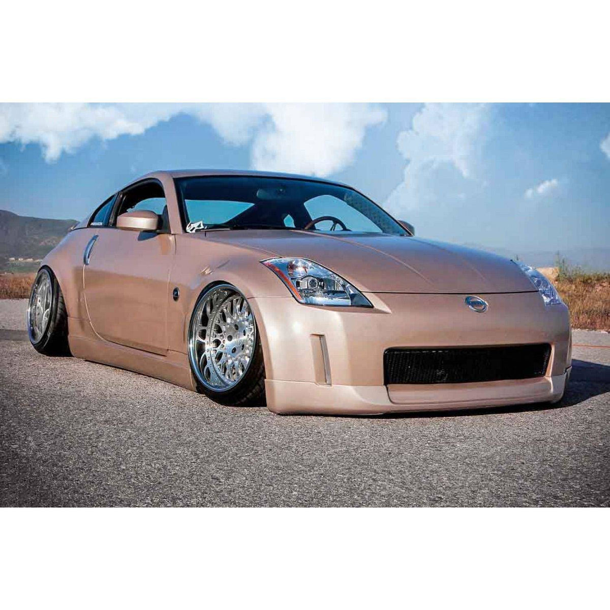 Lame de Pare chocs avant pour Nissan 350Z 2003 - 2005 Style JDM - KDMPARTS EUROPE TUNING STORE