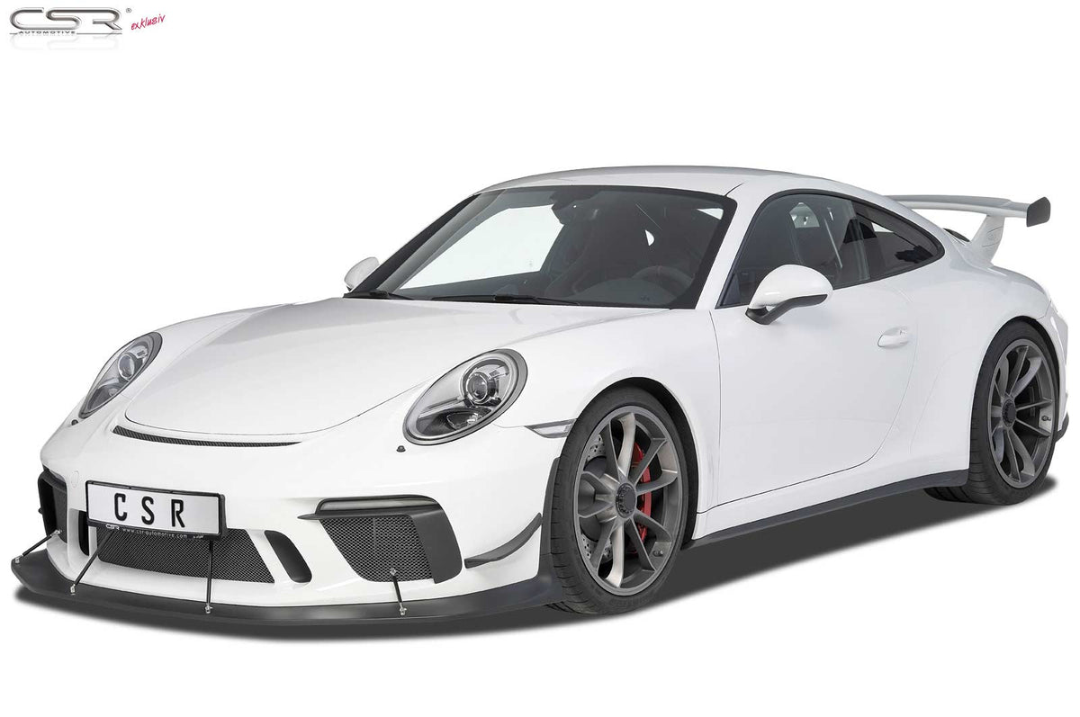 Lame de pare chocs avant pour Porsche 911 / 991 GT3 / GT3RS Coupé avec stabilisateurs - KDMPARTS EUROPE TUNING STORE