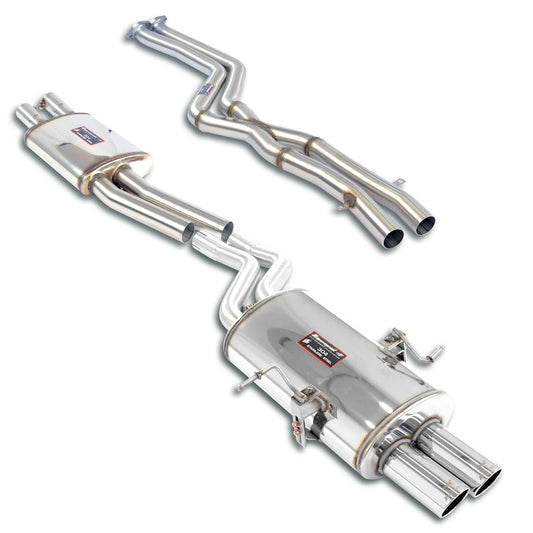 Ligne d'échappement Sport Sound package Supersprint pour BMW E46 320i (2.2i) (Berline - Break) ' 01 - > - KDMPARTS EUROPE TUNING STORE