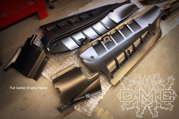 Panneaux de compartiment moteur en fibre de carbone de DMC pour Ferrari F430 - KDMPARTS EUROPE TUNING STORE