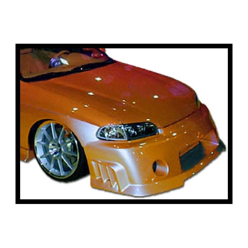 Передний бампер для Honda Civic 92-95 в гоночном стиле