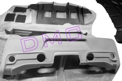 Pare chocs arrière avec diffuseur en fibre de carbone de DMC pour Ferrari 458 Speciale & Aperta Italia, en remplacement de la pièce d'origine - KDMPARTS EUROPE TUNING STORE