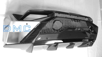 Pare chocs arrière avec diffuseur en fibre de carbone « STO » de DMC transforment la Lamborghini Huracan STO Coupé et Spyder d'origine en Super Trofeo Omologate - KDMPARTS EUROPE TUNING STORE