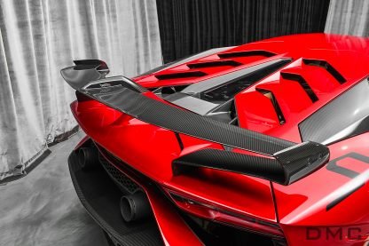 Pare chocs arrière avec diffuseur en fibre de carbone « SVJ » de DMC pour Lamborghini Aventador Coupé et Roadster - KDMPARTS EUROPE TUNING STORE