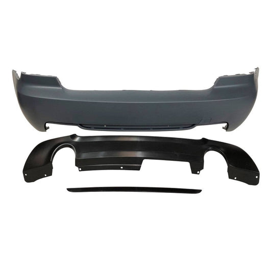 Pare Chocs Arrière BMW E92 /E93 Look M - Tech Double Sortie ABS en plastique - KDMPARTS EUROPE TUNING STORE