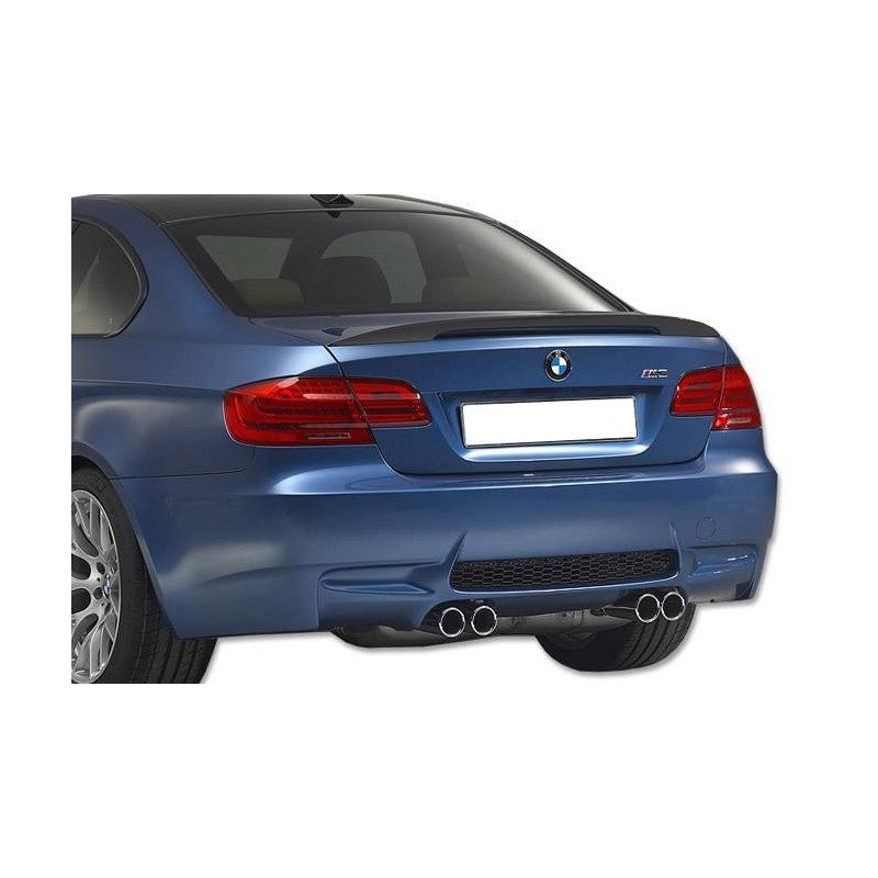 Pare Chocs Arrière BMW E92 / E93 Look M3, 2 Sorties ABS en plastique - KDMPARTS EUROPE TUNING STORE