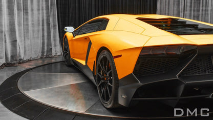 Pare chocs arrière en fibre de carbone « 50e anniversaire » DMC pour Lamborghini Aventador d'origine - KDMPARTS EUROPE TUNING STORE